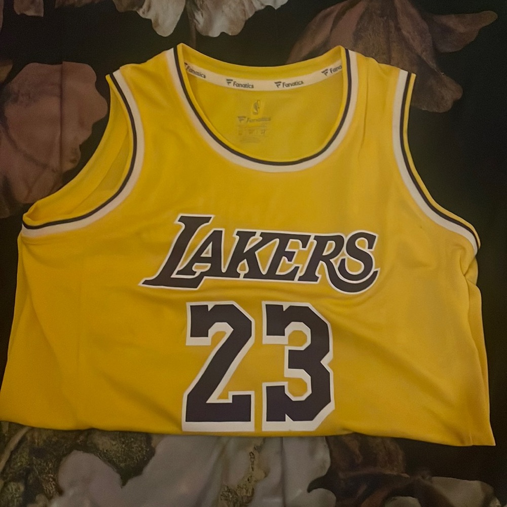 Lakers LeBron James #23 medium youth